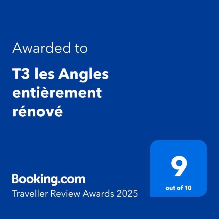 T3 Les Angles Entierement Renove Apartment Luaran gambar