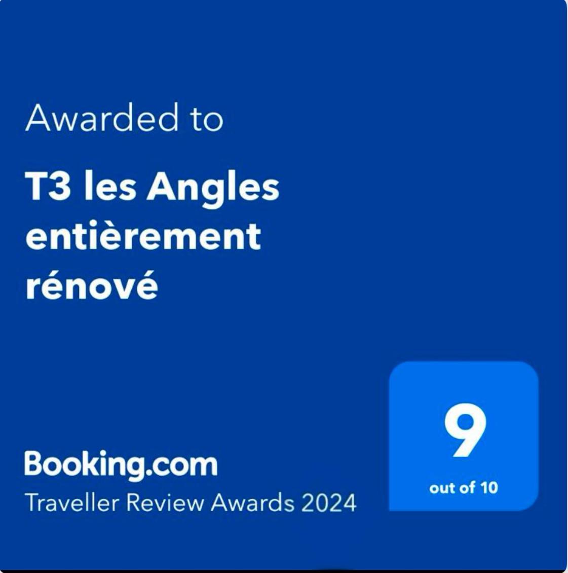 T3 Les Angles Entierement Renove Apartment Luaran gambar